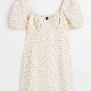 Mini Floral Babydoll Dress